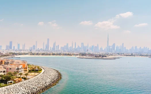 Waterfront Living l Burj Khalifa and Sea View