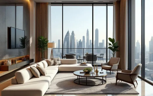 Vue aérienne du marché immobilier de Dubaï en 2026