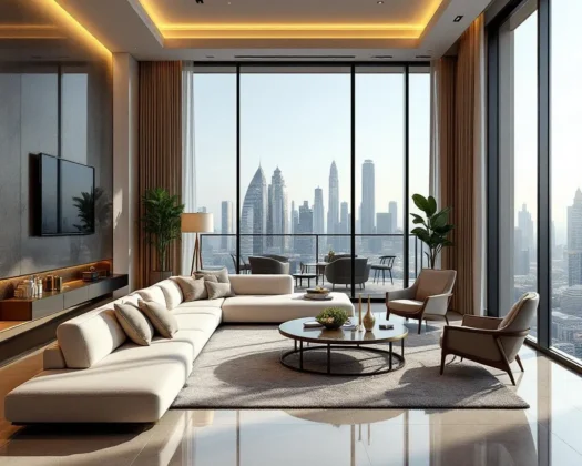 Vue aérienne du marché immobilier de Dubaï en 2026