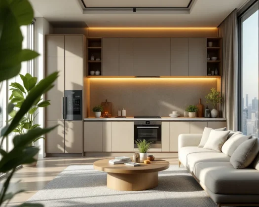 Eco-tech apartments in Dubai with advanced technology