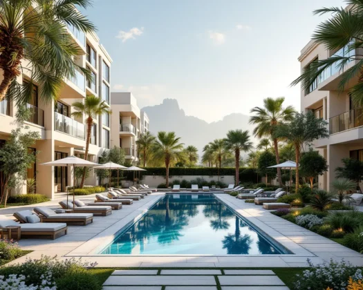 Luxury community spaces in Dubai offering opulent living experiences