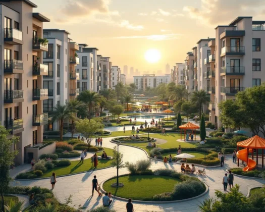 Dubai skyline showcasing family-friendly neighborhoods