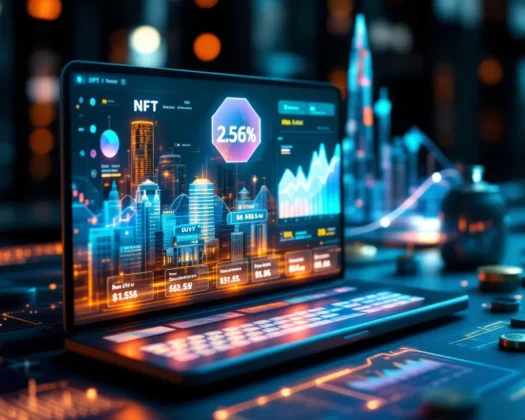 Digital representation of NFTs in Dubai real estate market