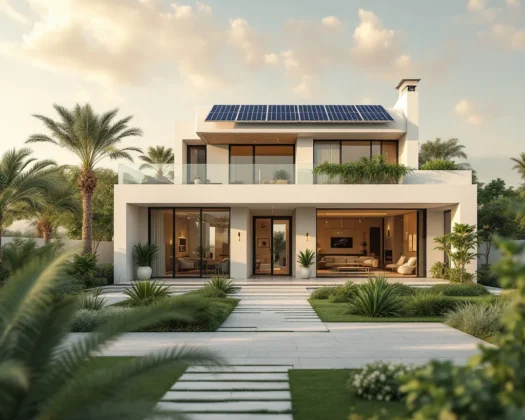 Eco-friendly villas in Dubai with sustainable features