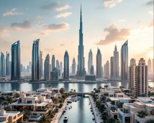 Dubai skyline showcasing real estate investment opportunities