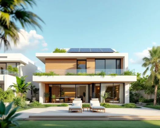 Eco-friendly villas in Dubai with sustainable designs